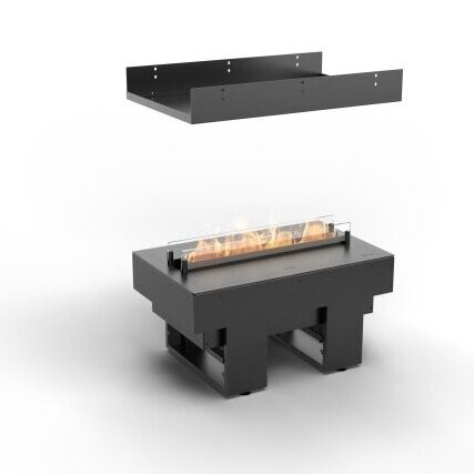 Vandens garų židiniai - Cool Flame 500 Pro see-through fireplace